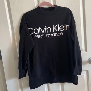Calvin Klein Performance Mock Neck Sweatshirt